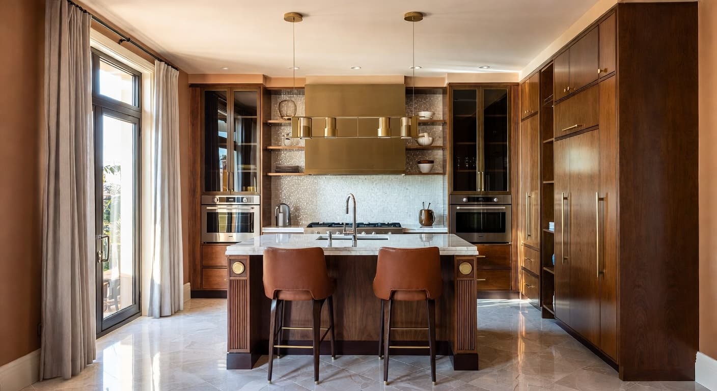 Art Deco Kitchen design preview