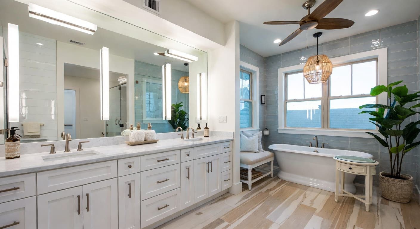 Coastal Bathroom design preview