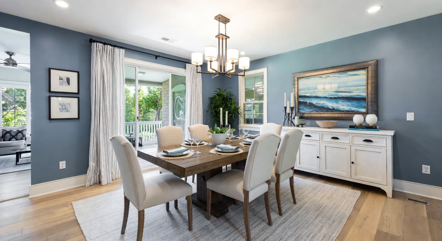 Coastal Dining Room design preview