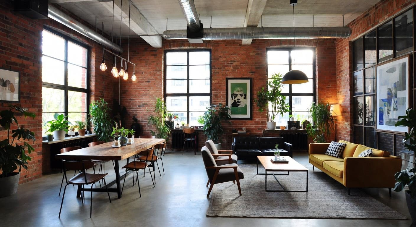 Industrial Outdoor Space design preview