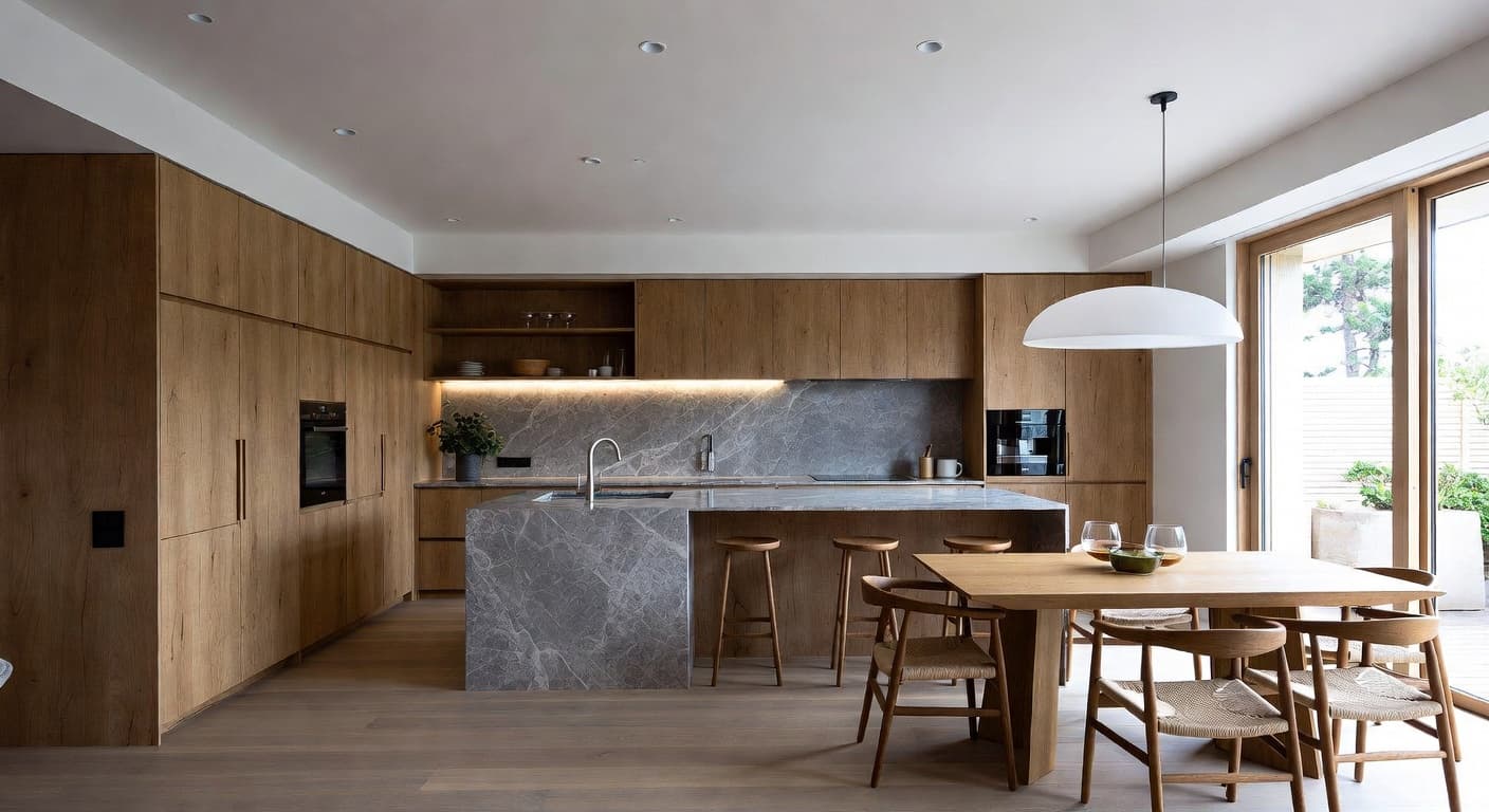 Japandi Kitchen design preview