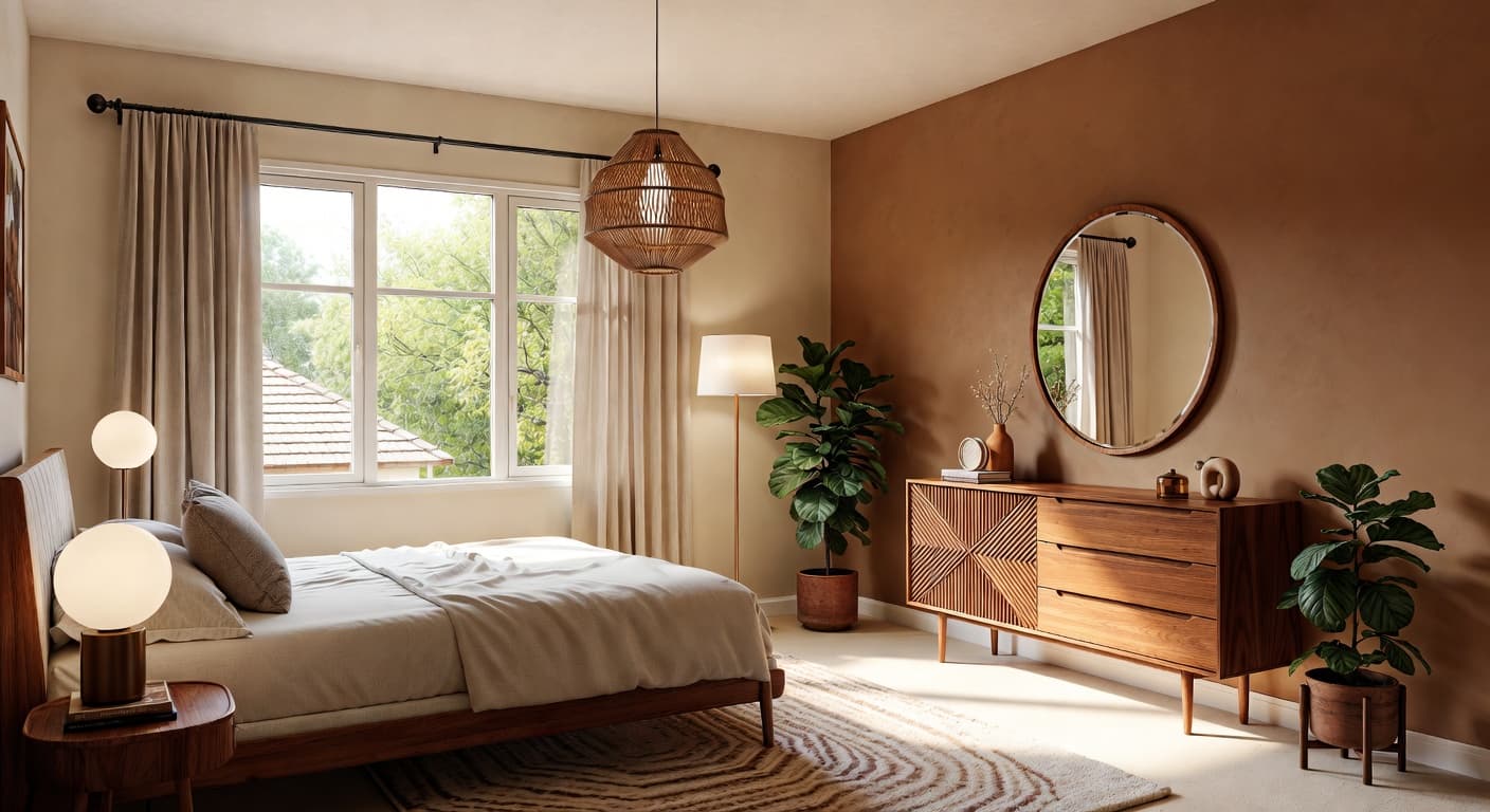 Mid-Century Modern Bedroom design preview