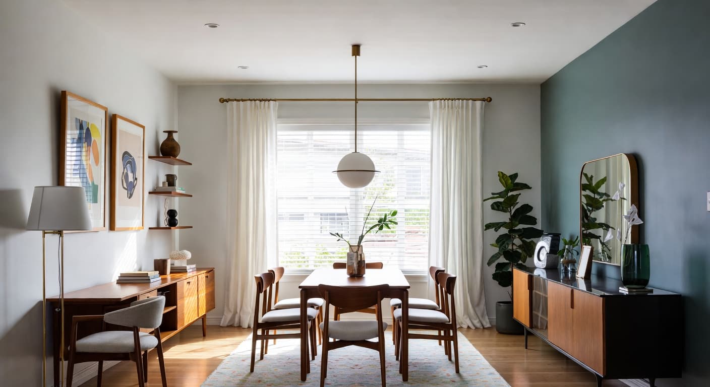 Mid-Century Modern Dining Room design preview