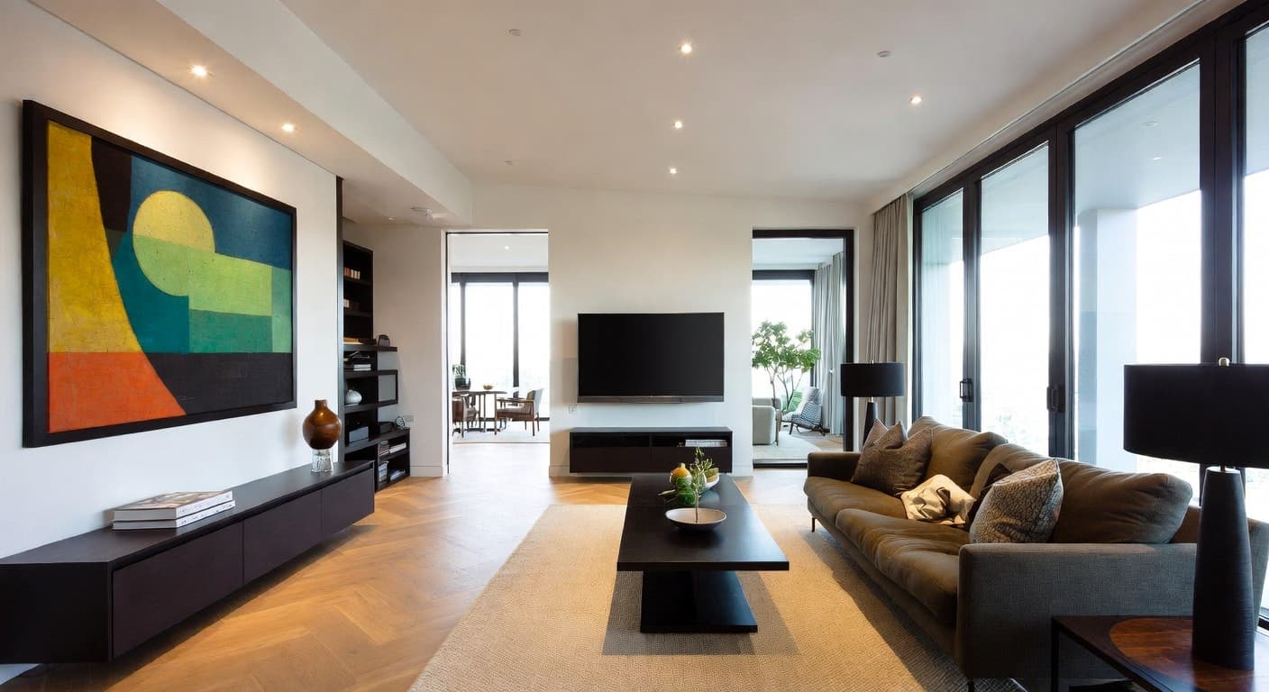 Modern Living Room design preview