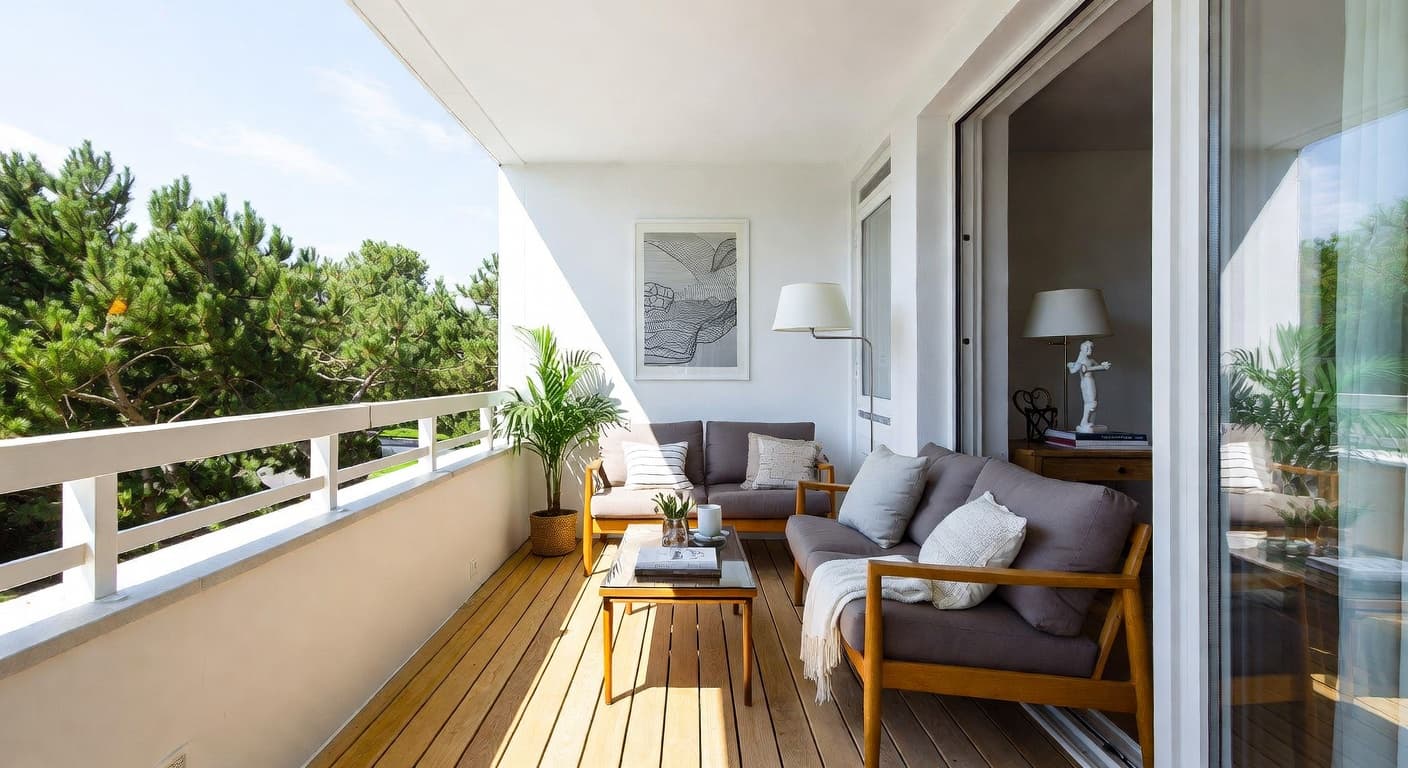 Scandinavian Balcony / Terrace design preview