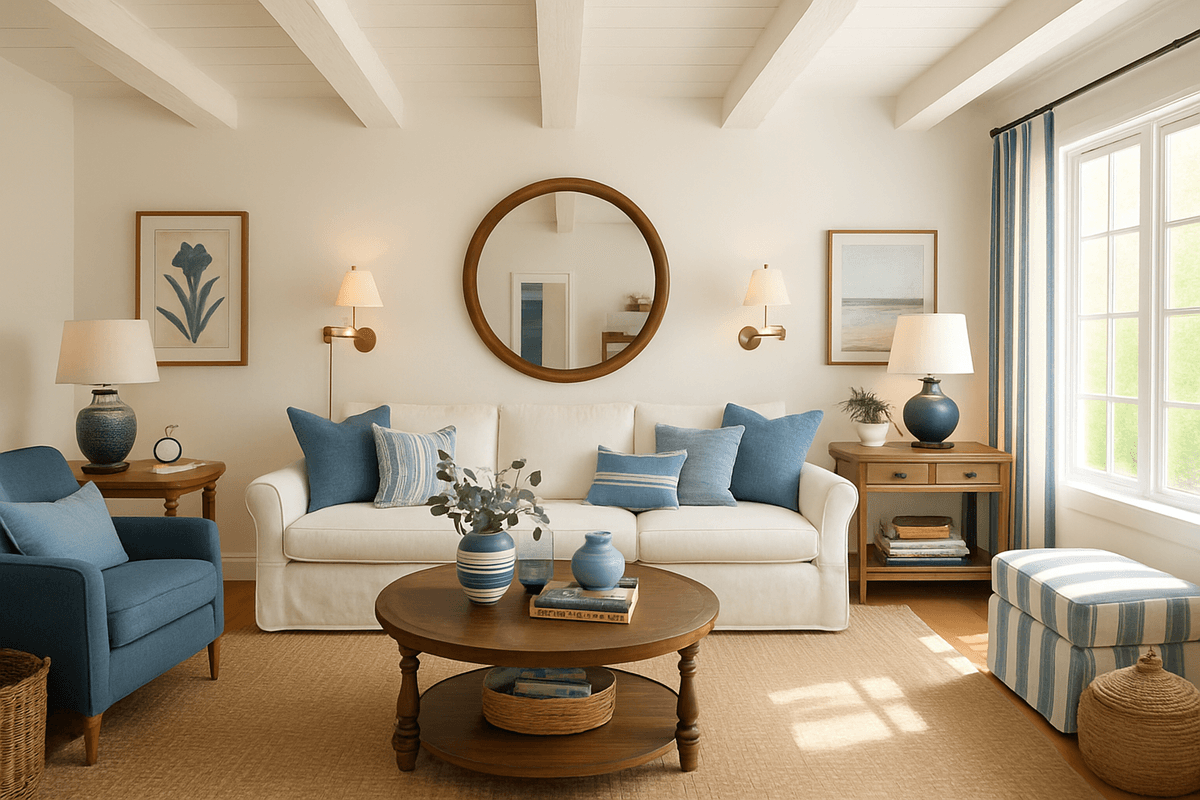 AI room designer interface