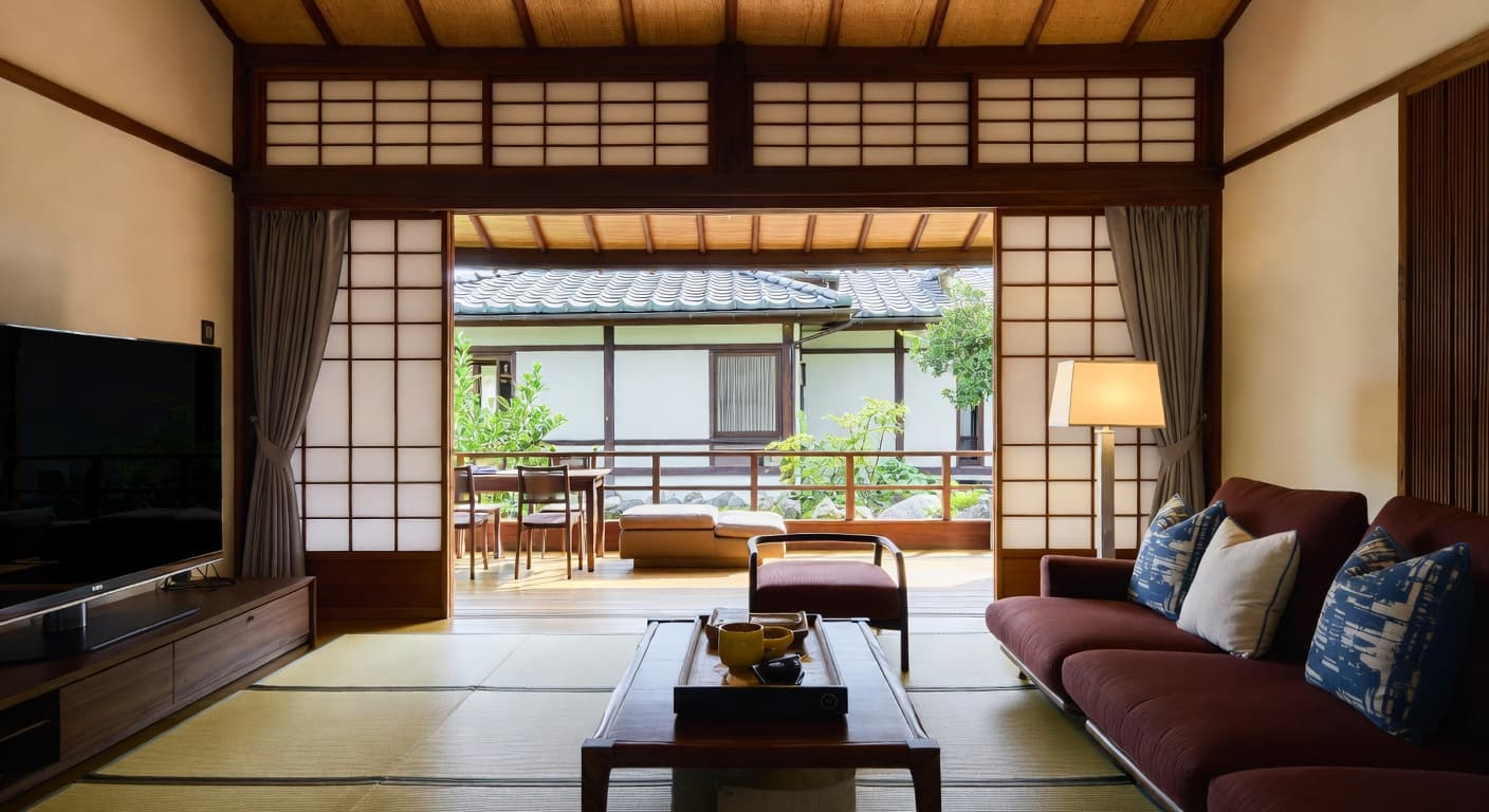 Japanese Balcony / Terrace design preview