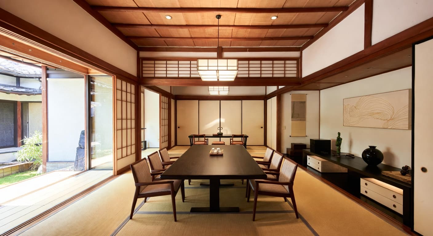 Japanese Dining Room design preview