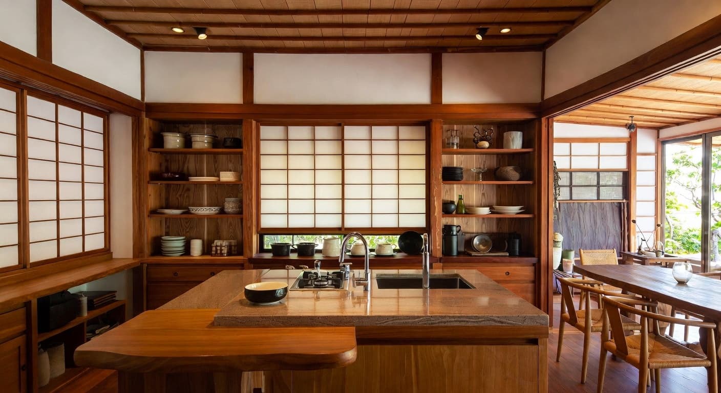 Japanese Kitchen design preview