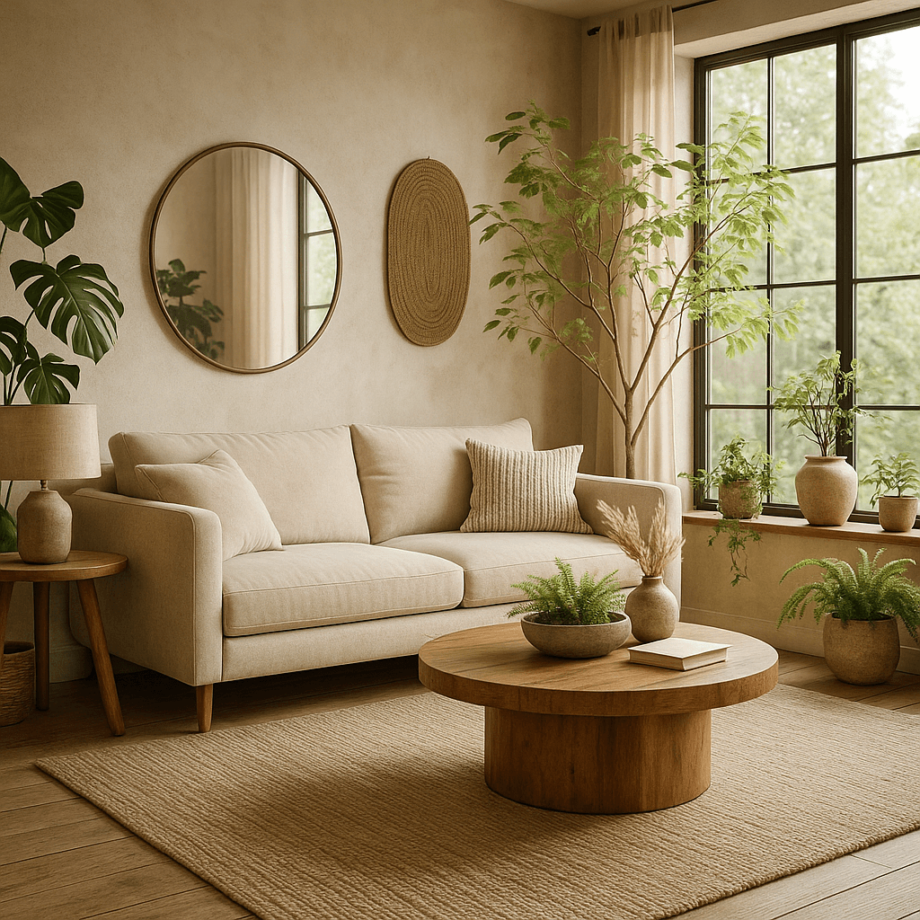 Biophilic interior design style