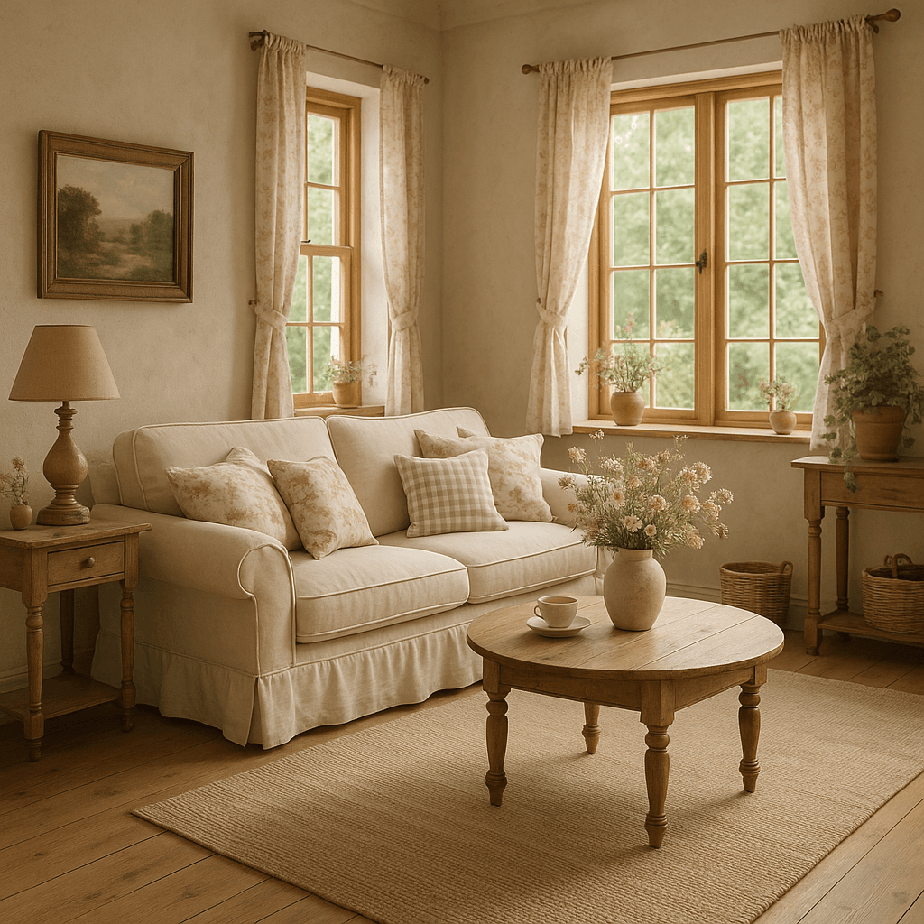 Cottagecore interior design style