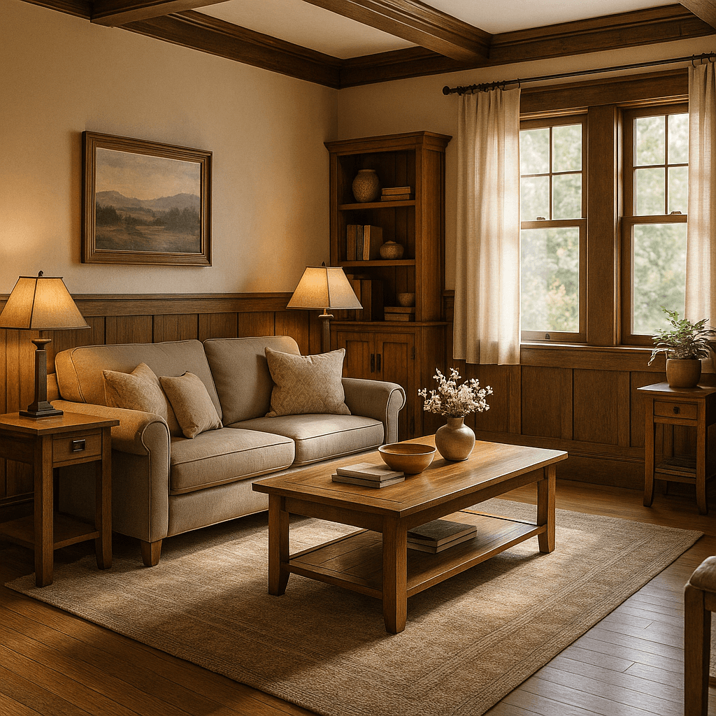 Craftsman interior design style