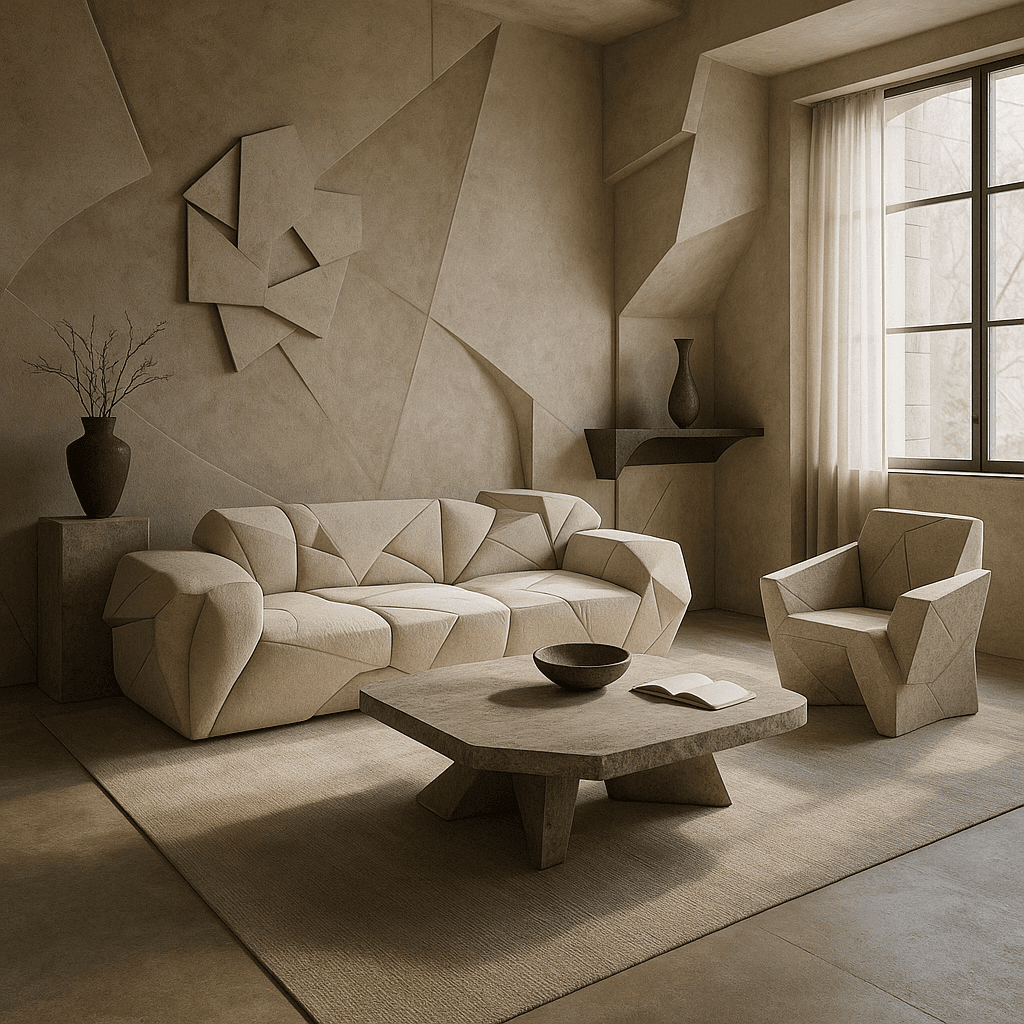 Deconstructivism interior design style