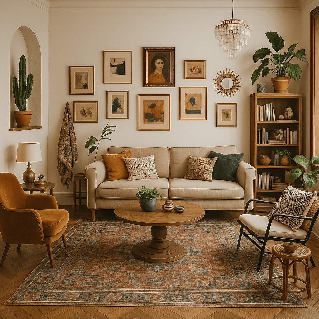 Eclectic interior design style