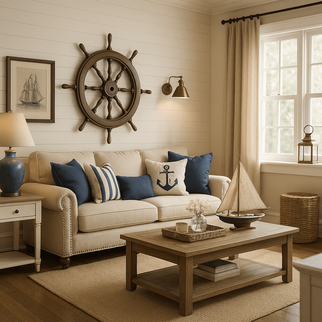 Nautical interior design style