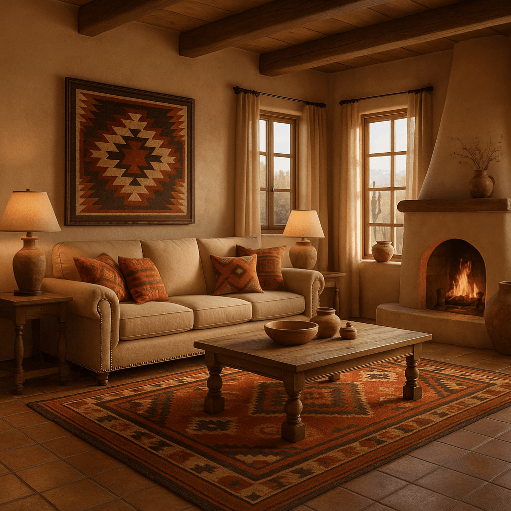Southwestern interior design style