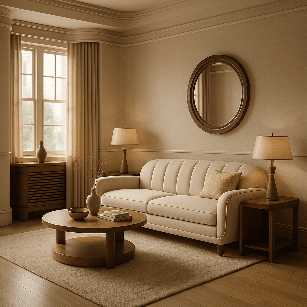 Streamline Moderne interior design style