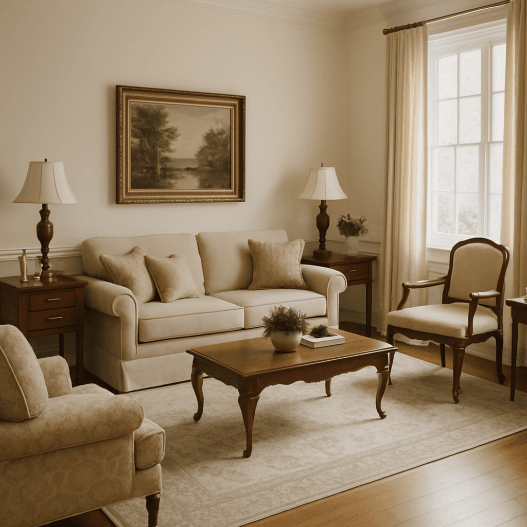 Traditional interior design style