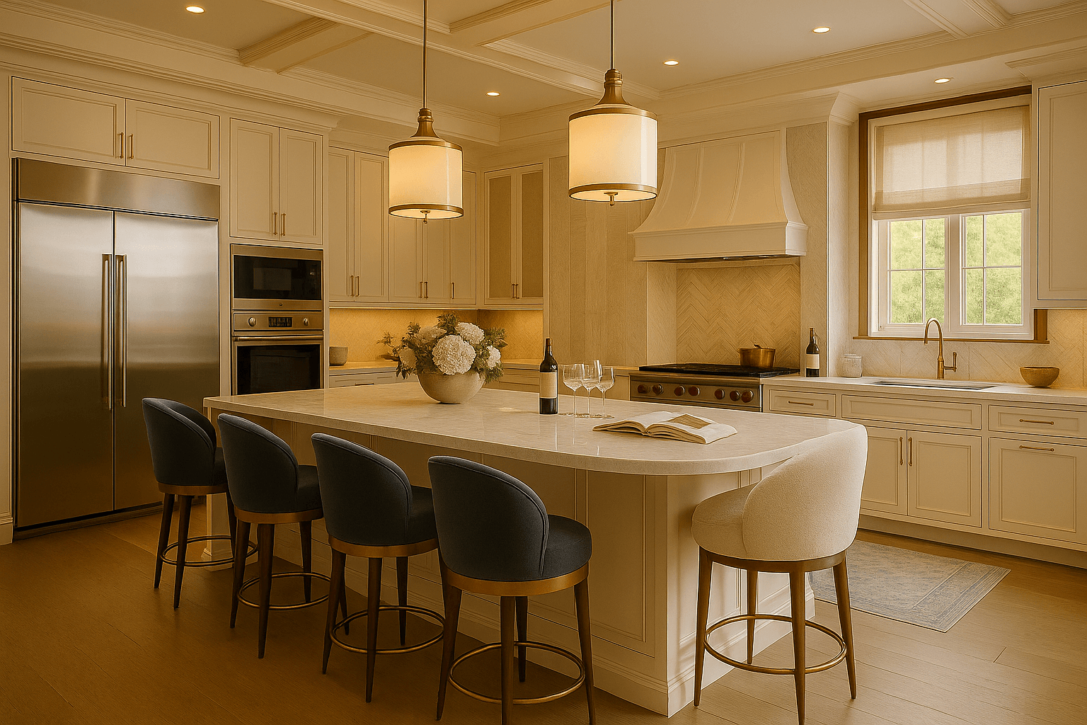 Modern farmhouse kitchen