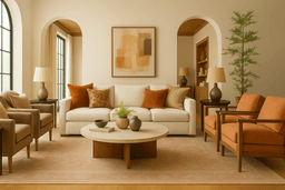 Interior designer using AI tools