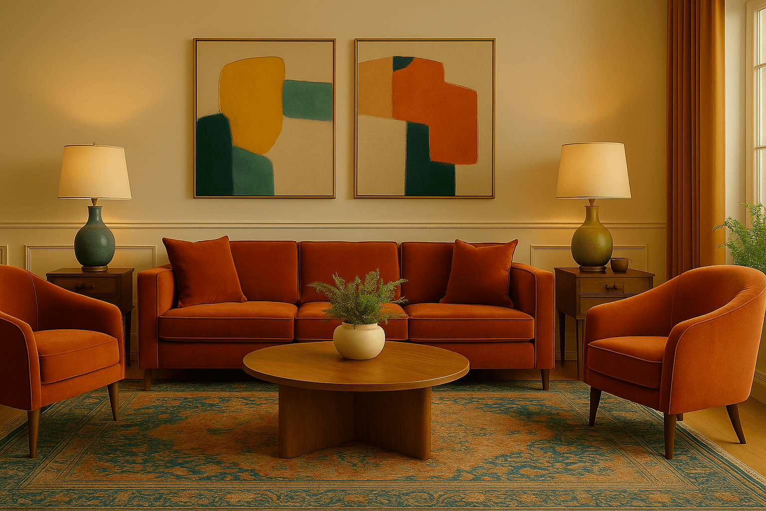 Color palette selection interface