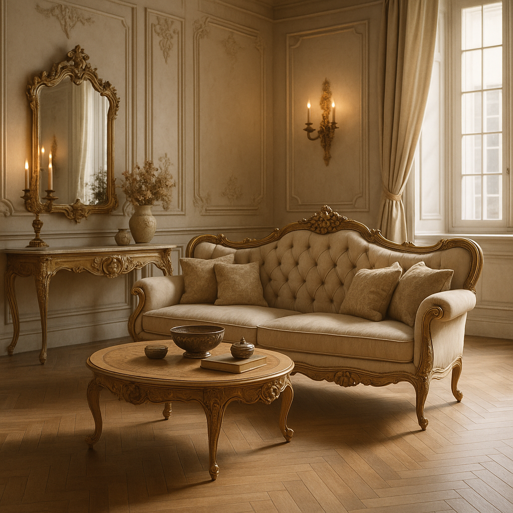 Baroque interior design style