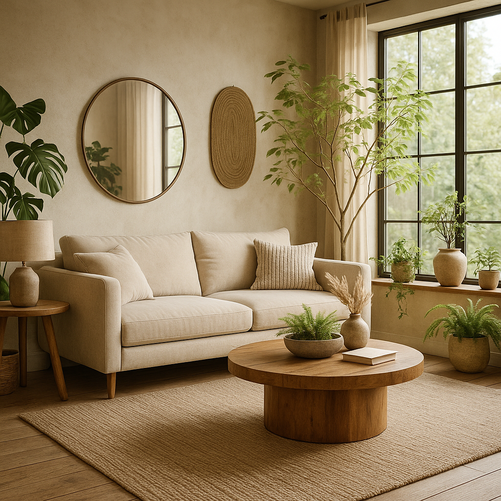 Biophilic interior design style