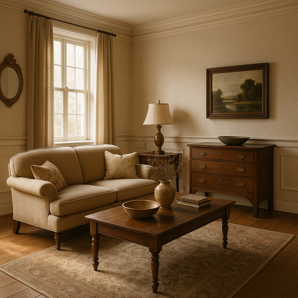 Colonial interior design style