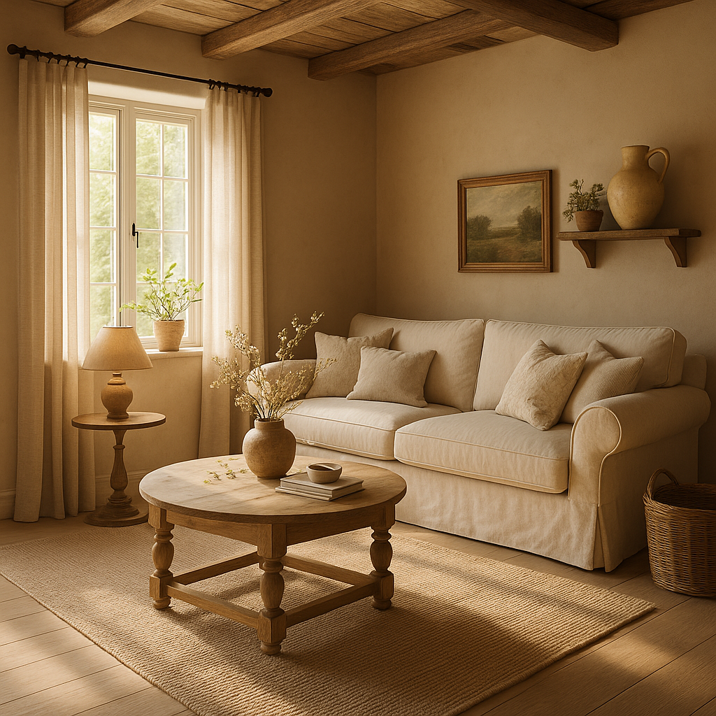 Cottage interior design style