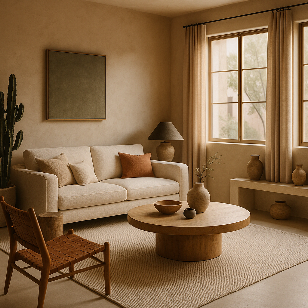 Desert Modern interior design style