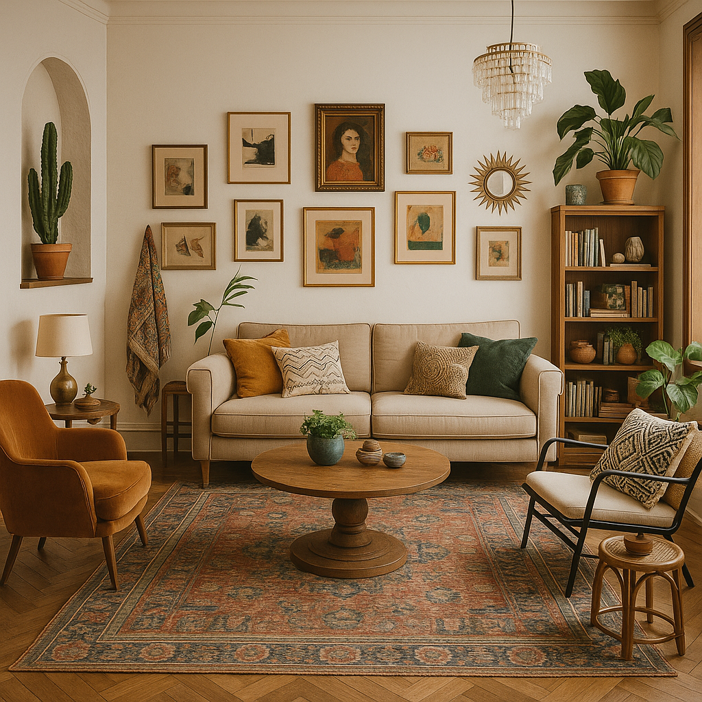 Eclectic interior design style