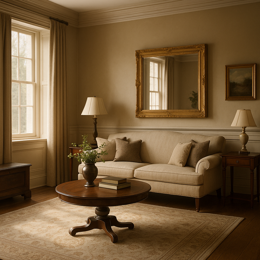 Federal interior design style