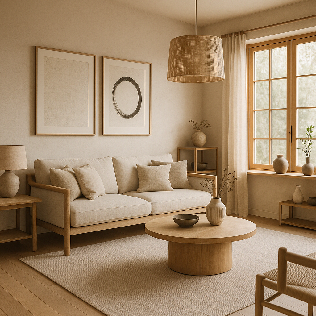 Japandi interior design style