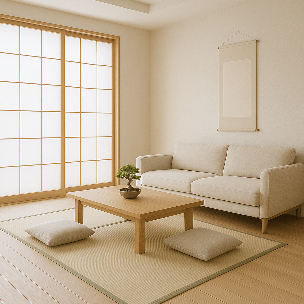Japanese interior design style