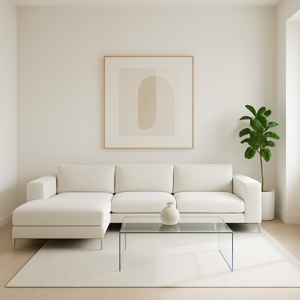 Minimalist interior design style