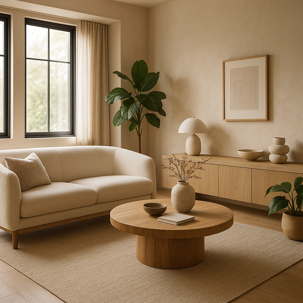 Organic Modern interior design style