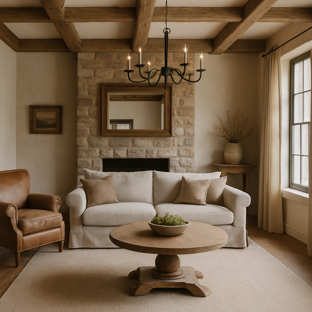Rustic interior design style