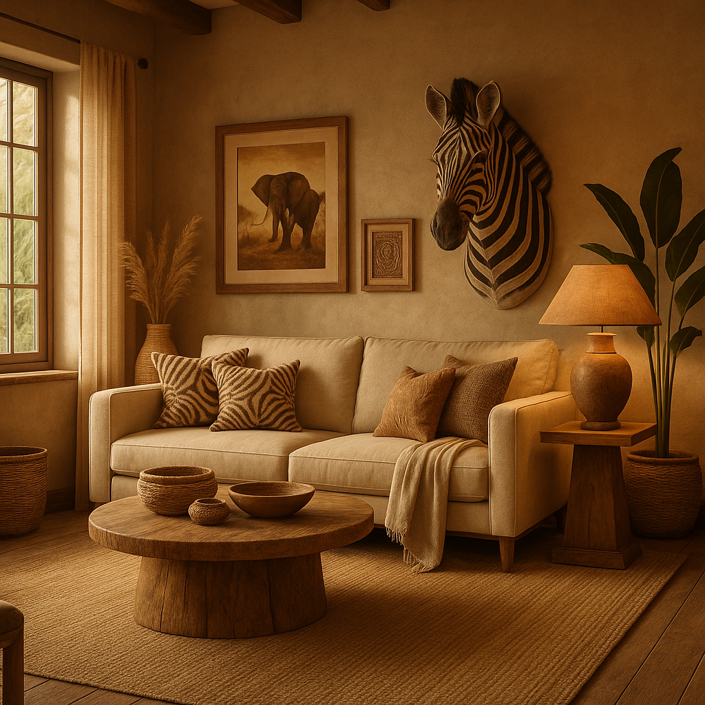 Safari interior design style