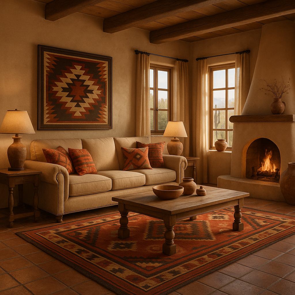 Southwestern interior design style