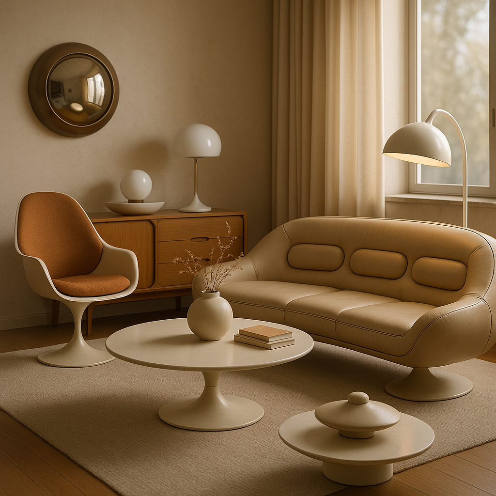 Space Age interior design style