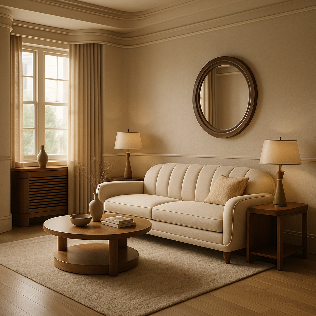 Streamline Moderne interior design style