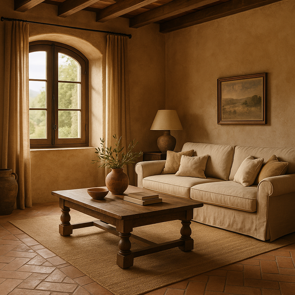 Tuscan interior design style