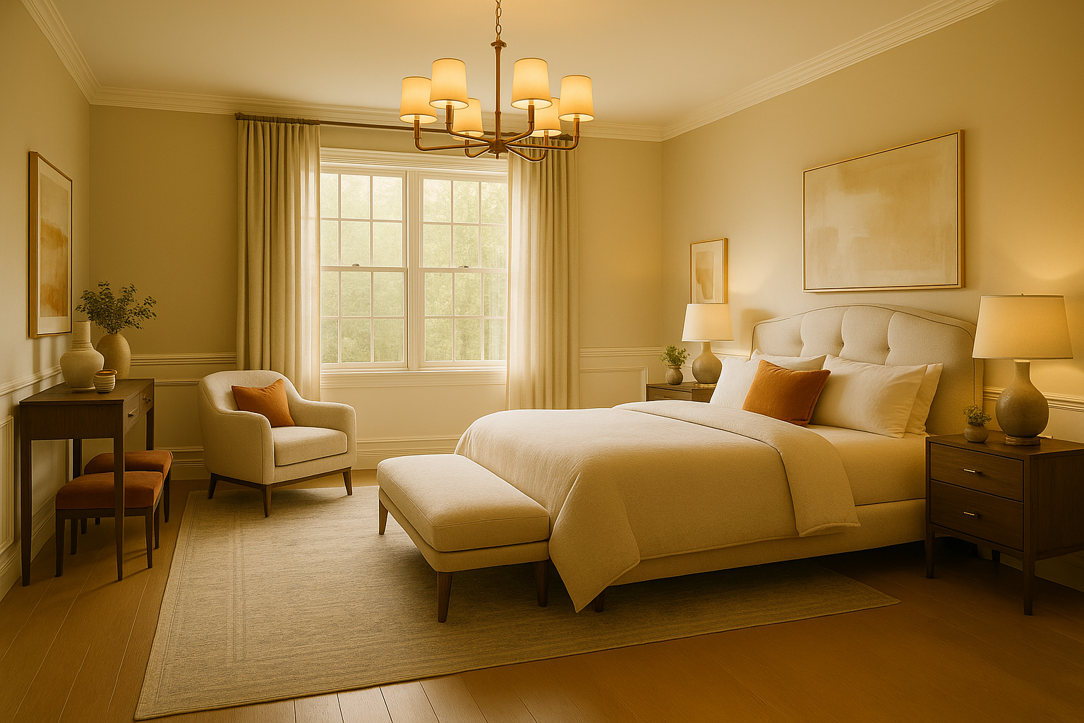 Contemporary bedroom design