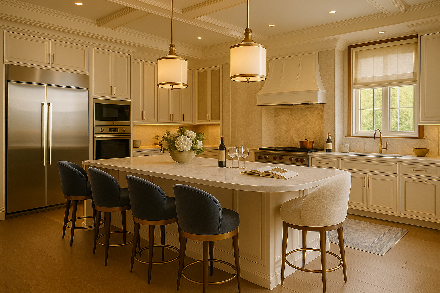 Modern farmhouse kitchen