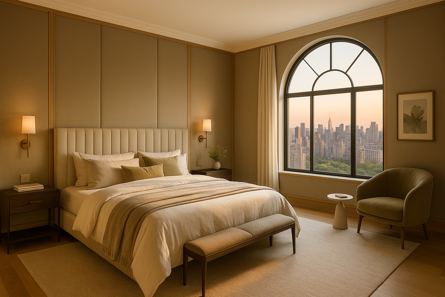 Furnished Living Room